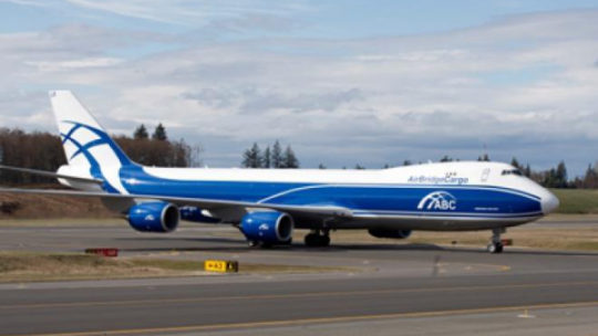 Авиакомпания AirBridge Cargo получила второй Boeing 747-8F
