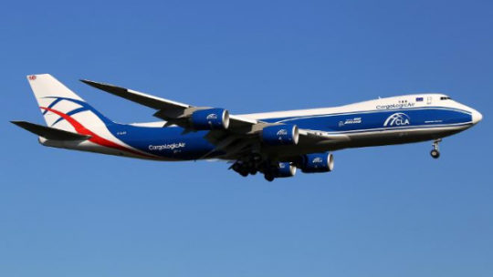 В парк грузовой авиакомпании CargoLogicAir поступил третий Boeing 747F